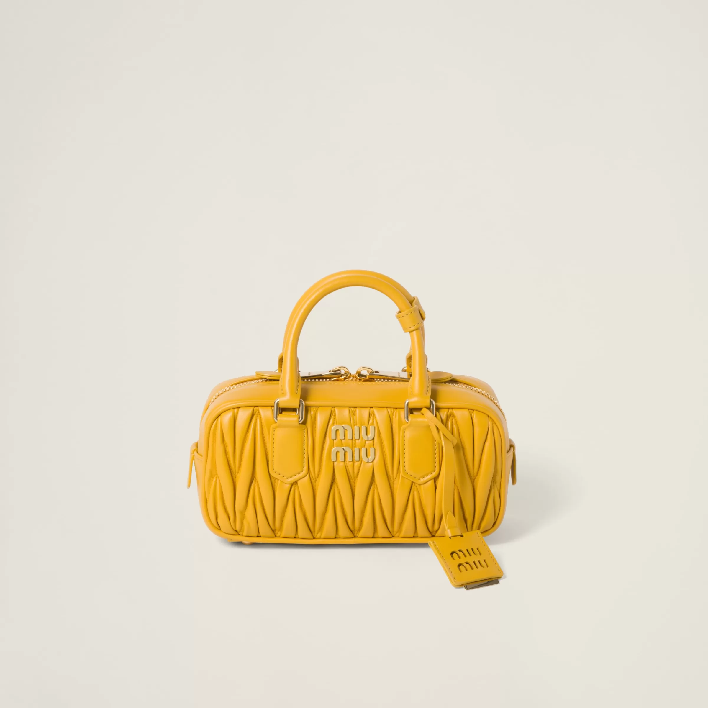 Miu Miu Arcadie Matelassé Nappa Leather Bag |