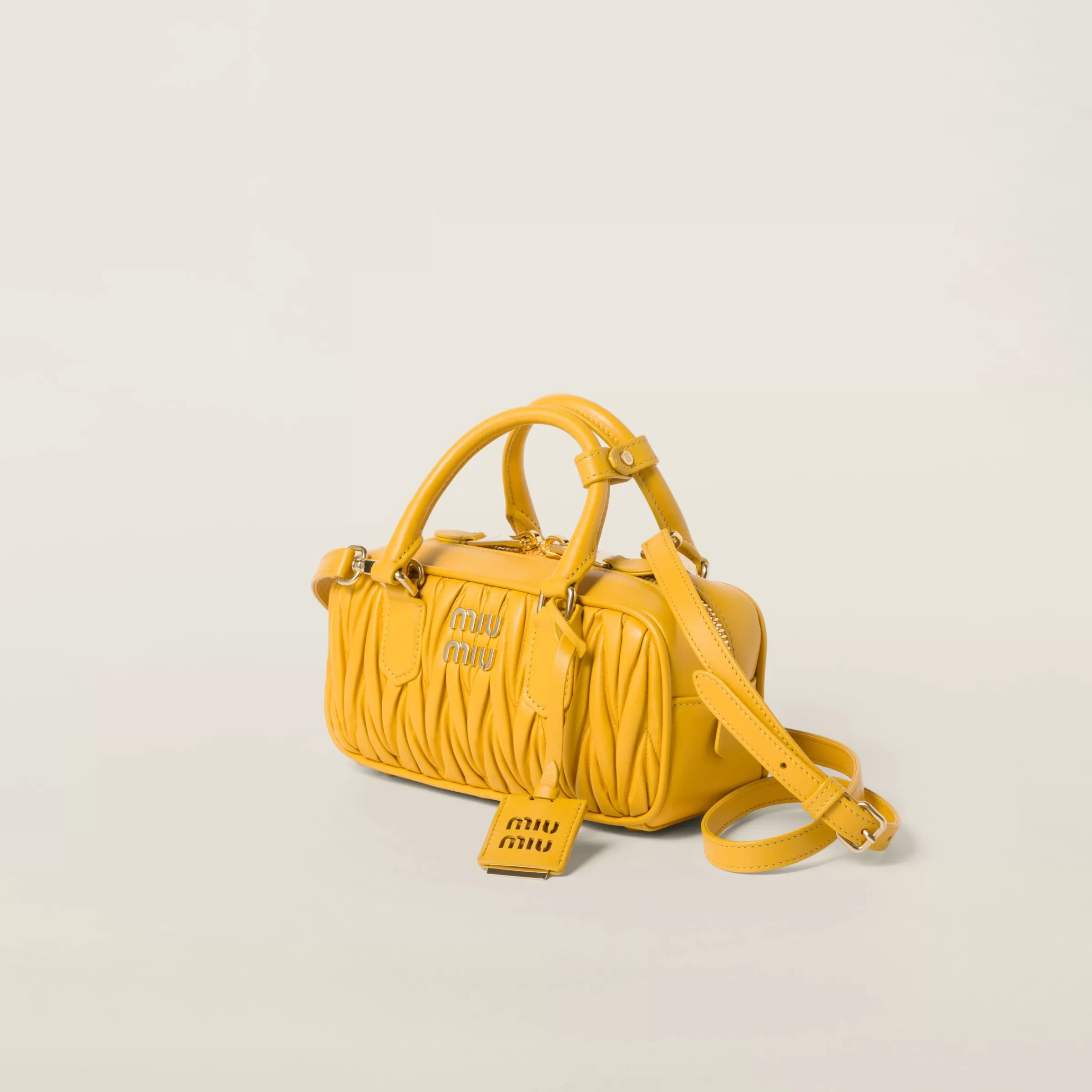 Miu Miu Arcadie Matelassé Nappa Leather Bag |