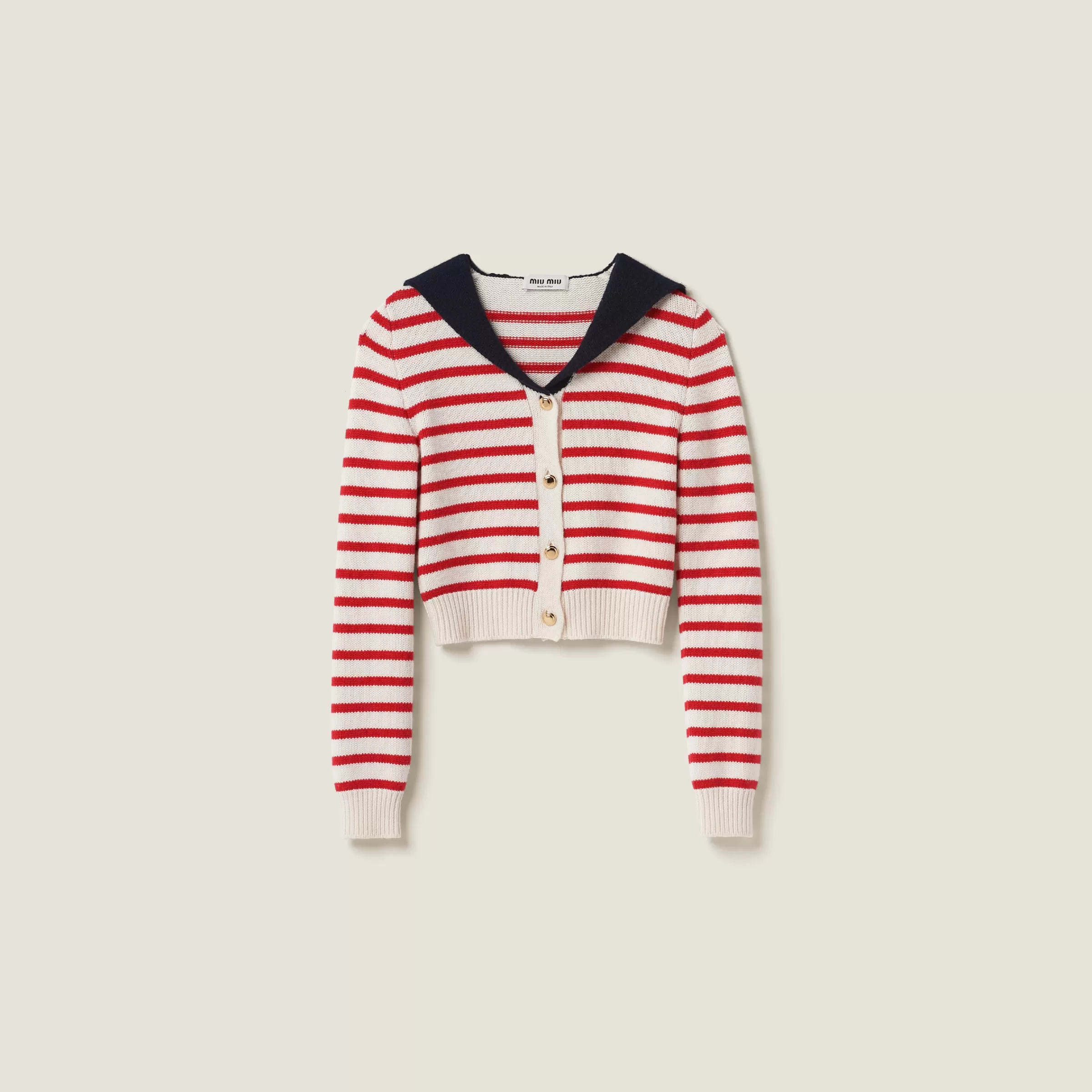 Miu Miu Cashmere Knit Cardigan |