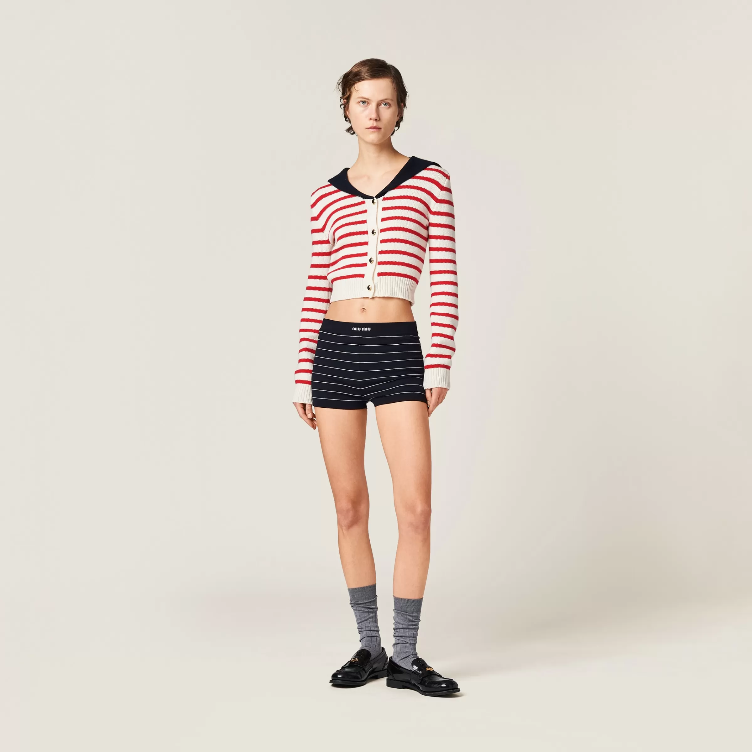 Miu Miu Cashmere Knit Cardigan |