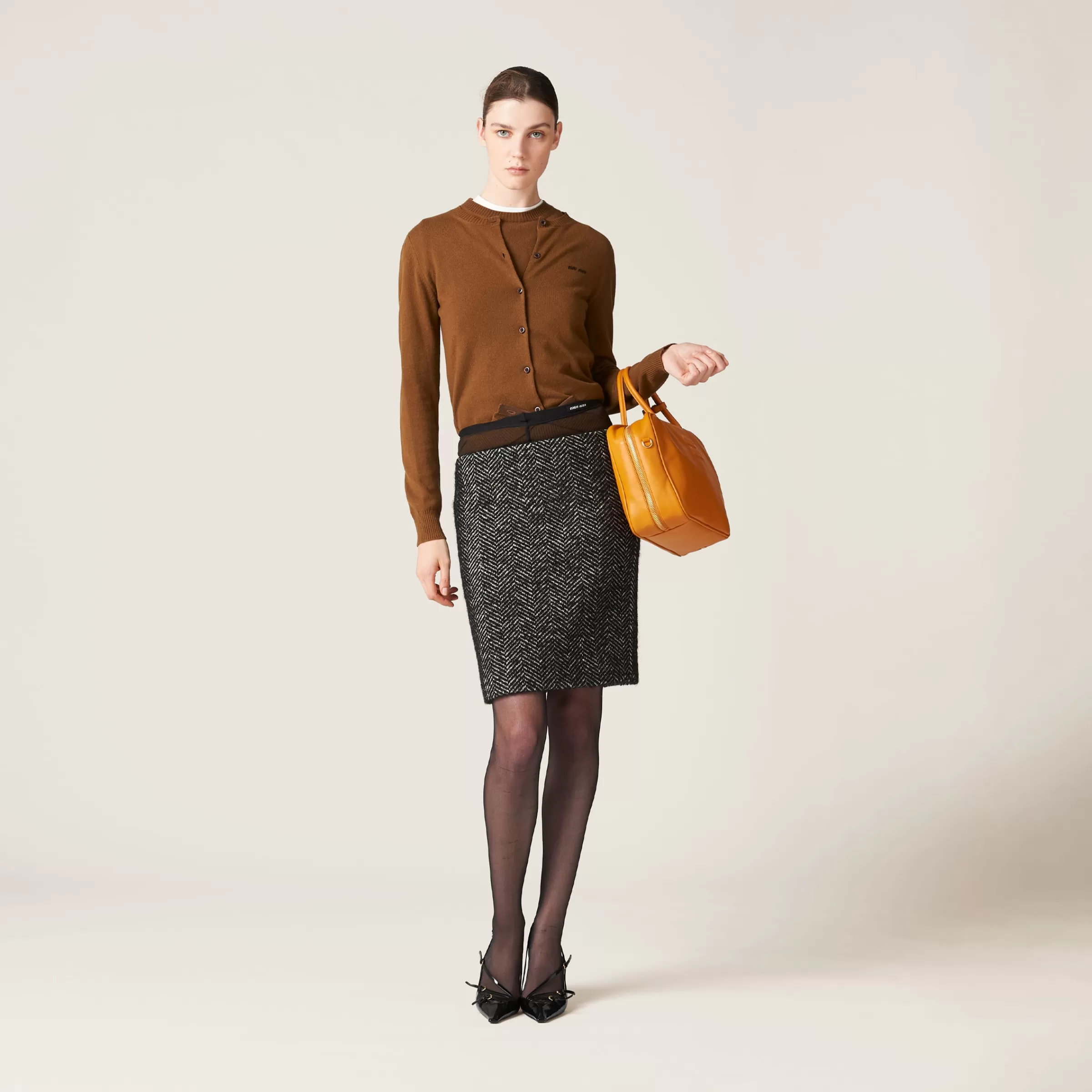 Miu Miu Cashmere Knit Cardigan |