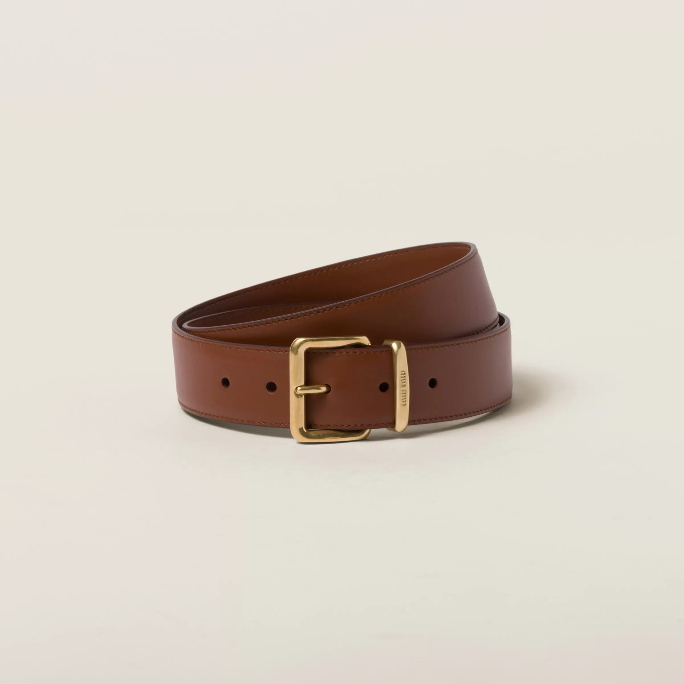 Miu Miu Leather Belt |