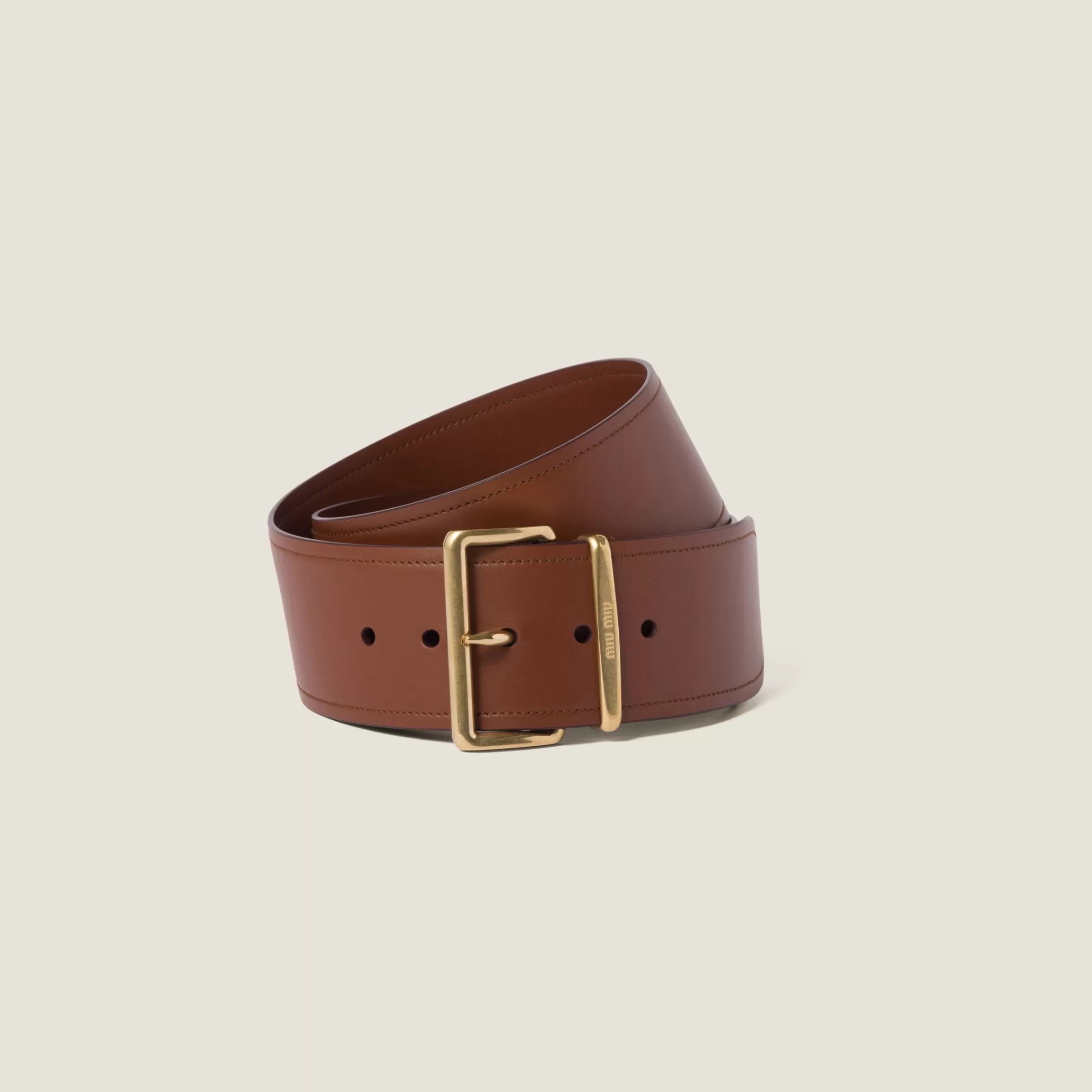 Miu Miu Leather Belt |