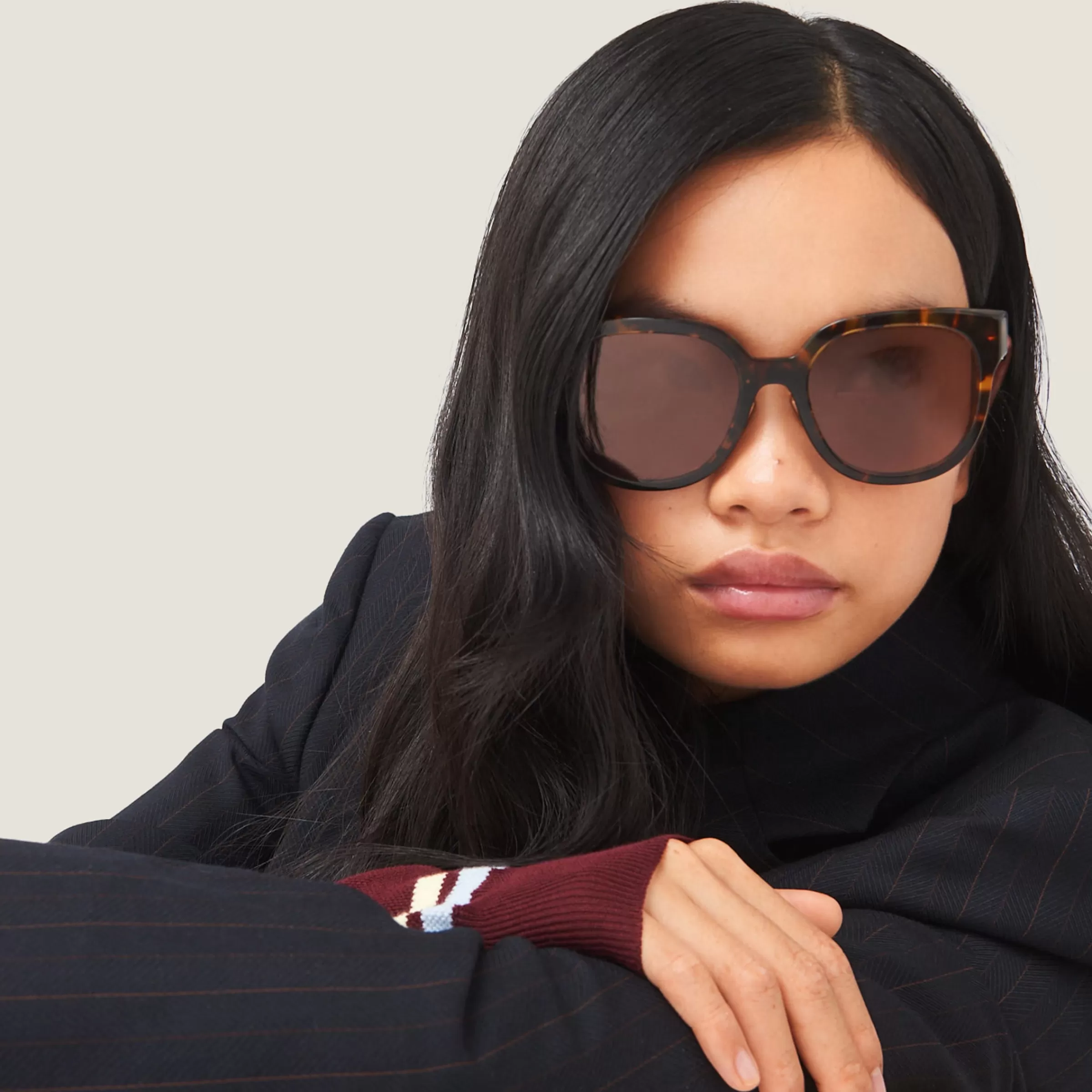 Miu Miu Logo Sunglasses |
