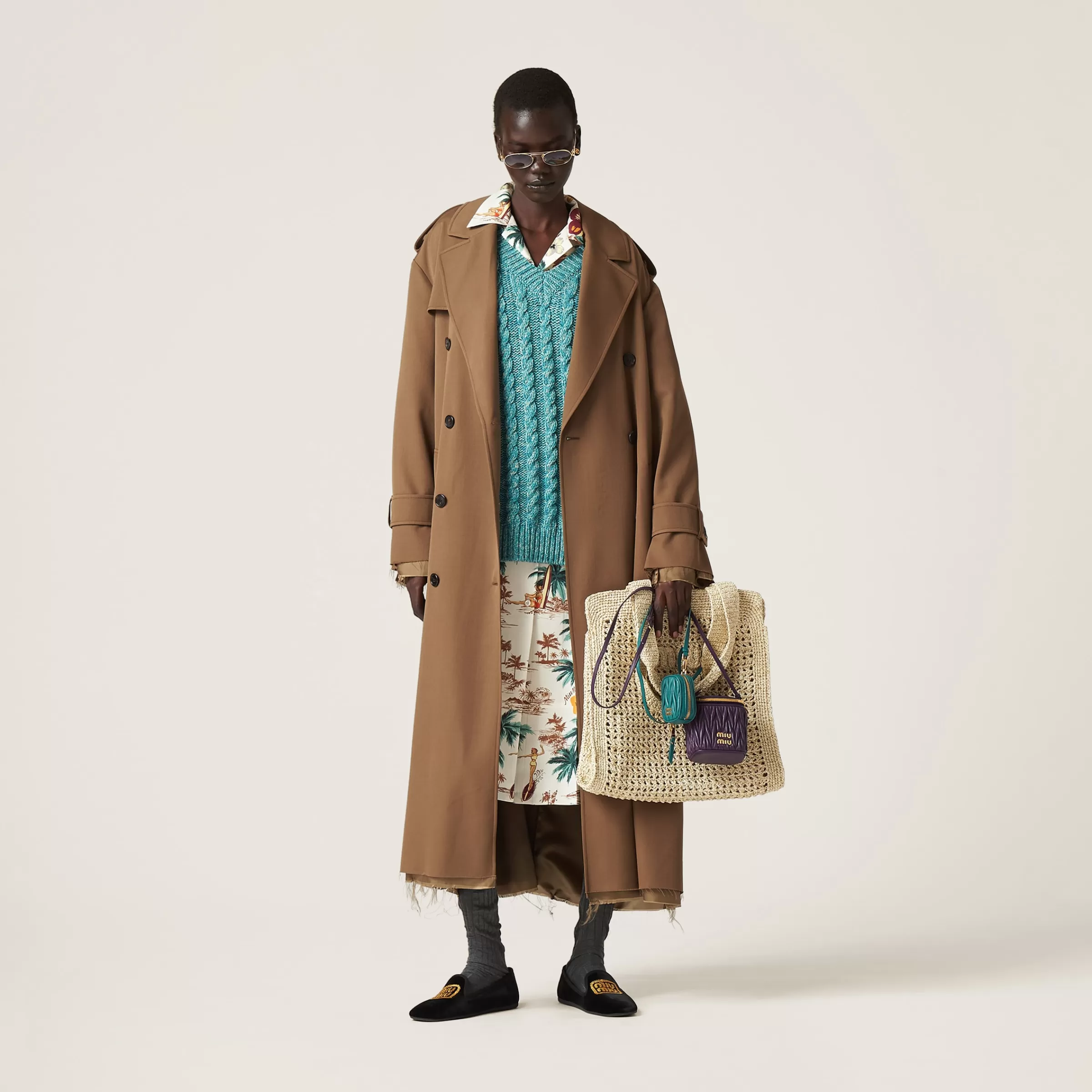 Miu Miu Wool And Cashmere Sweater |