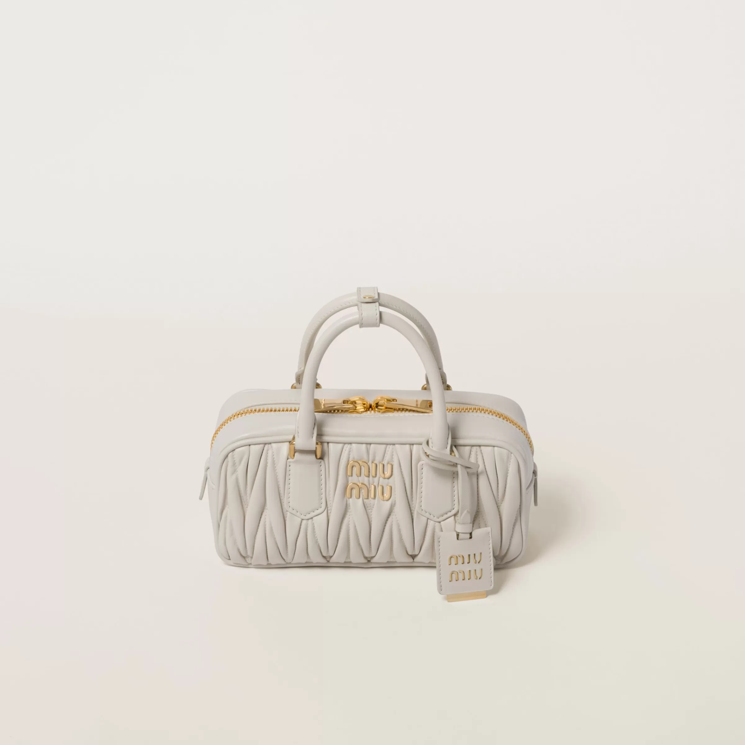 Miu Miu Arcadie Matelassé Nappa Leather Bag |