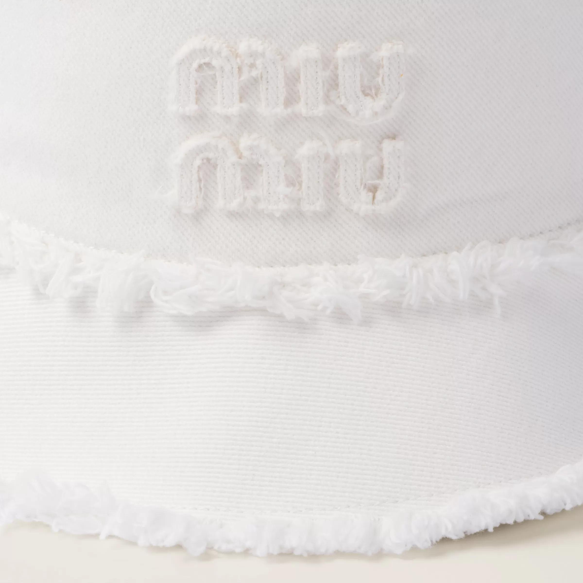 Miu Miu Denim Bucket Hat |