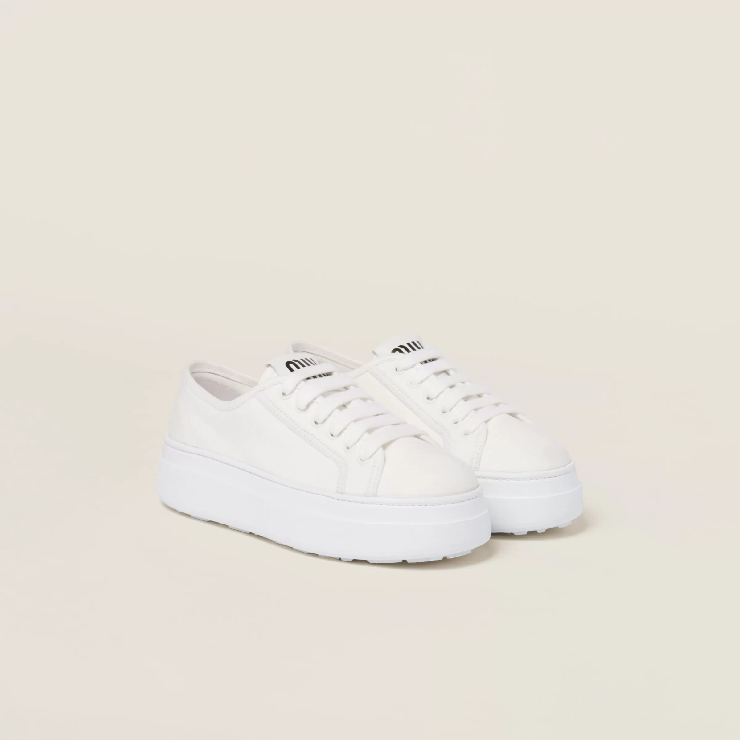 Miu Miu Denim Sneakers |