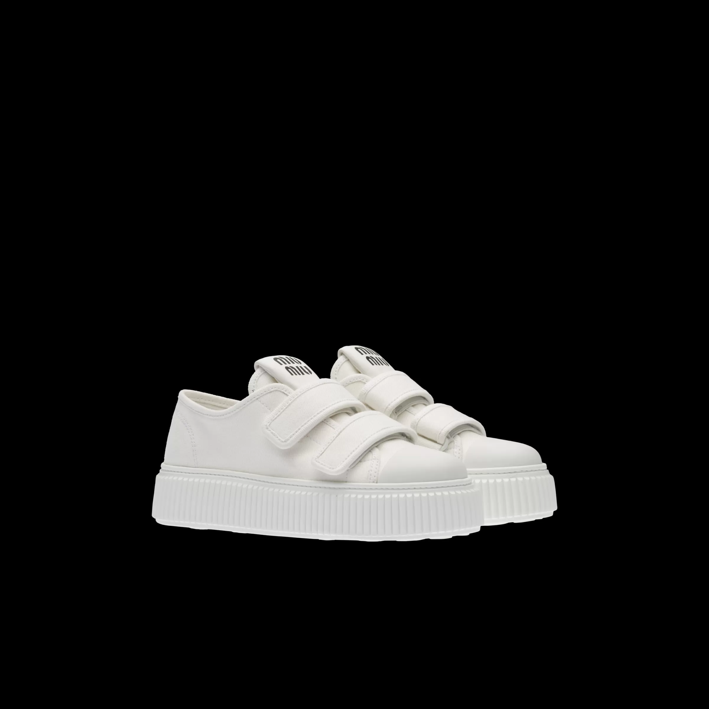 Miu Miu Denim Sneakers |