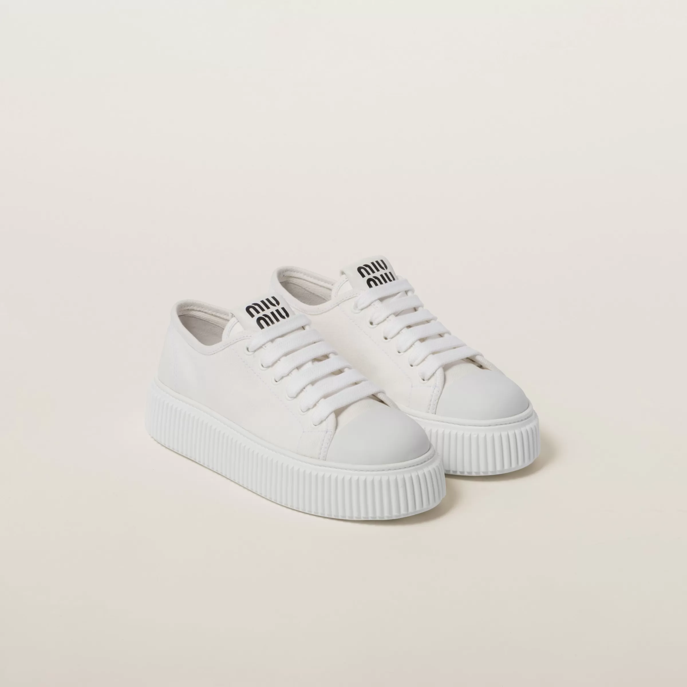 Miu Miu Denim Sneakers |