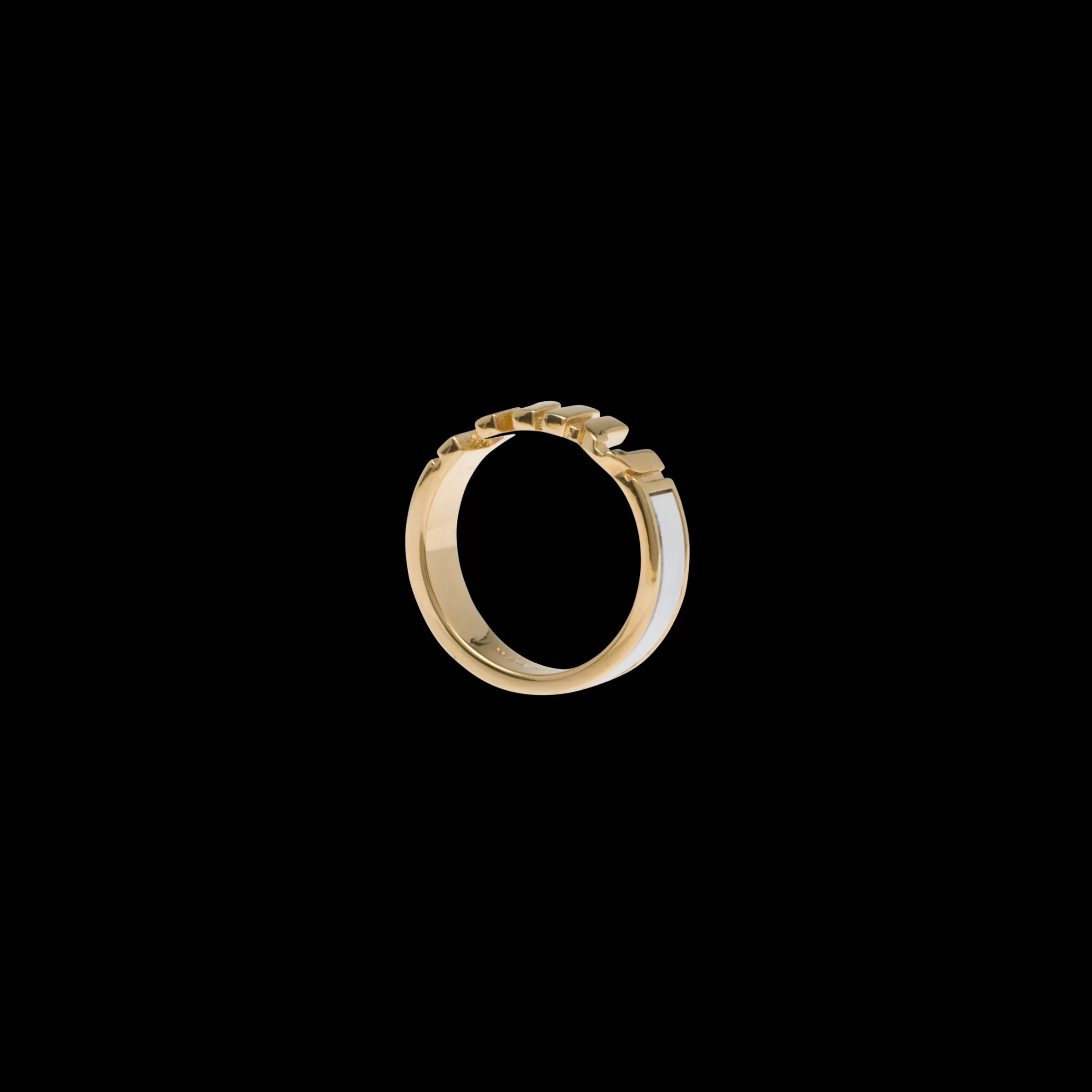 Miu Miu Enameled Metal Ring |