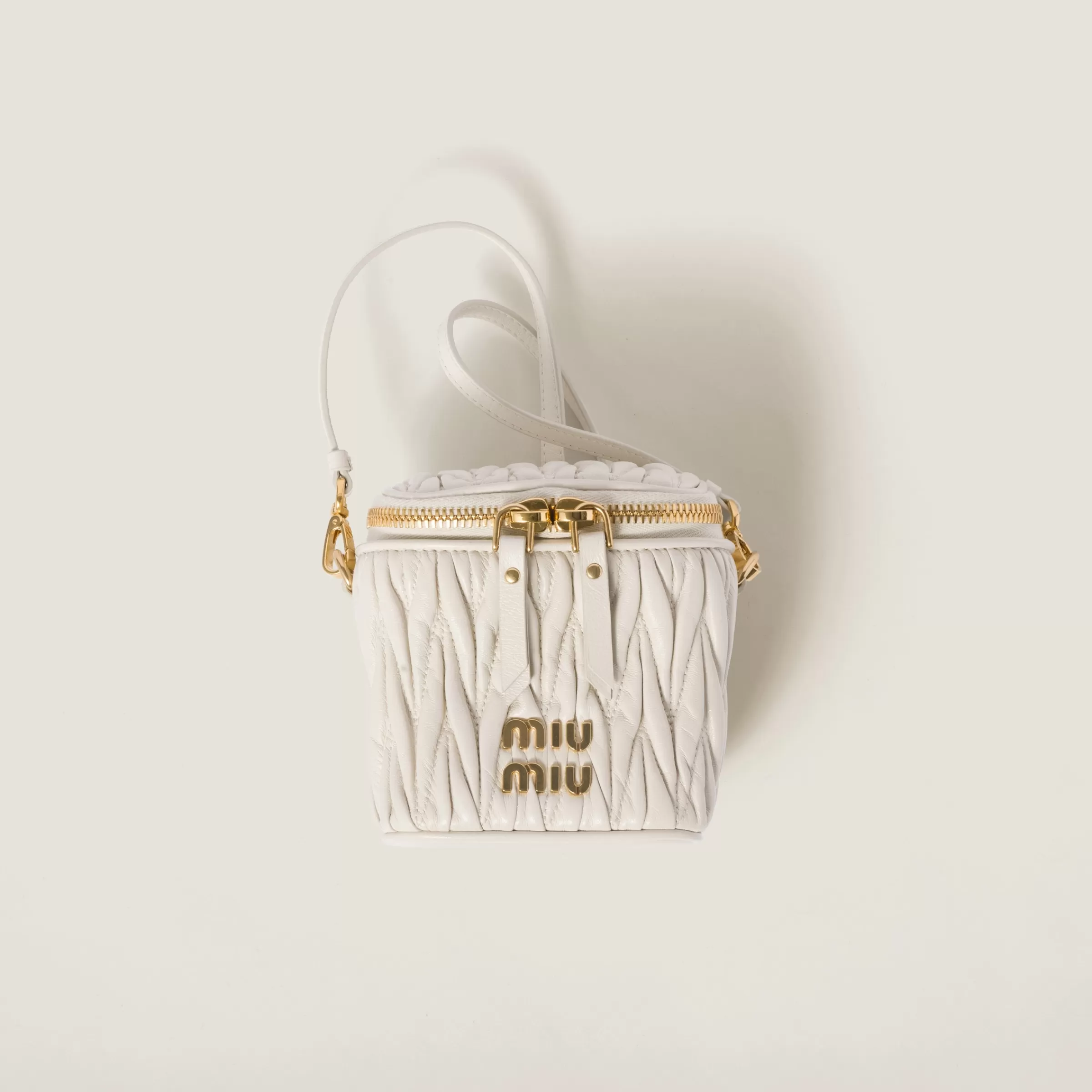 Miu Miu Matelassé Nappa Leather Micro Bag |