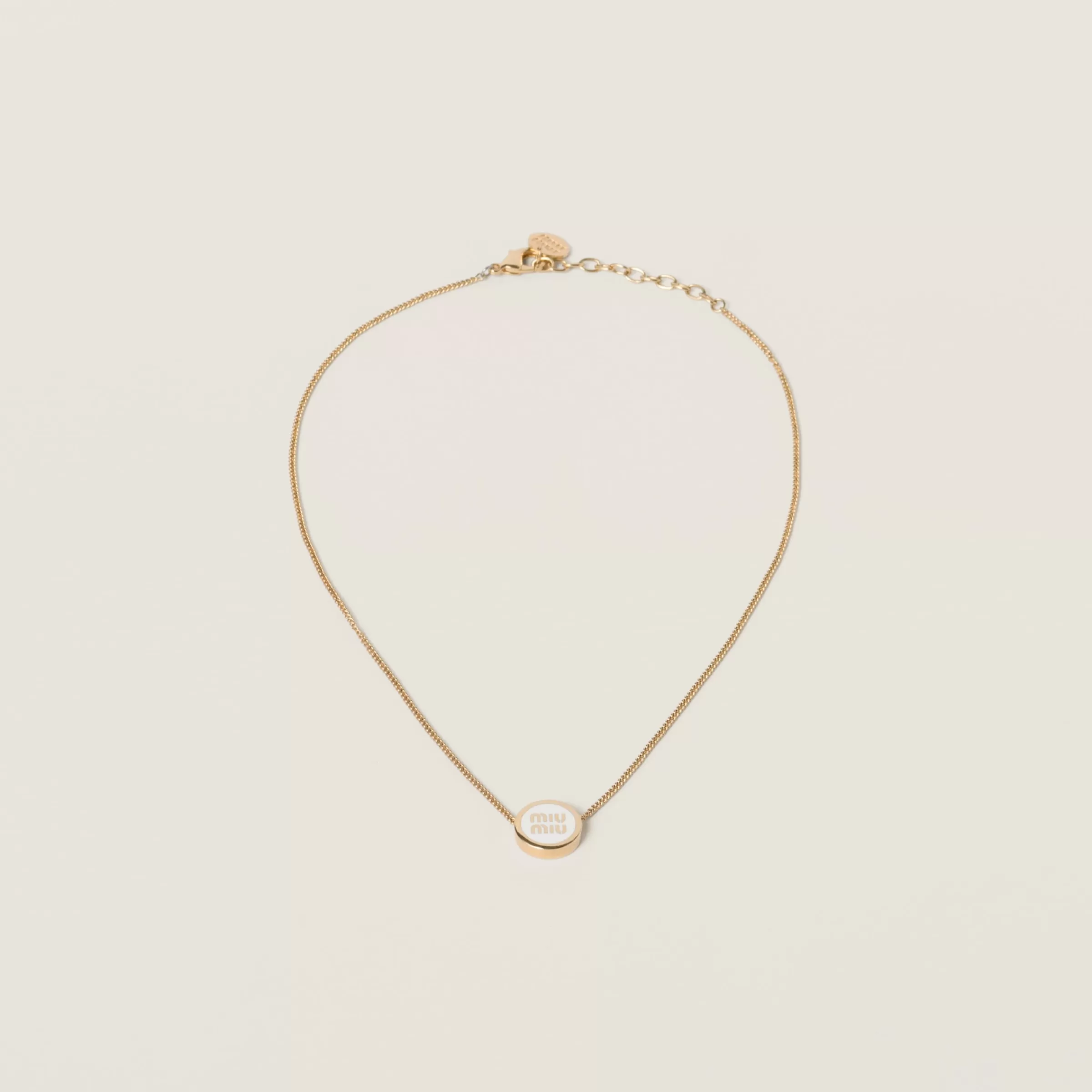 Miu Miu Metal Necklace |