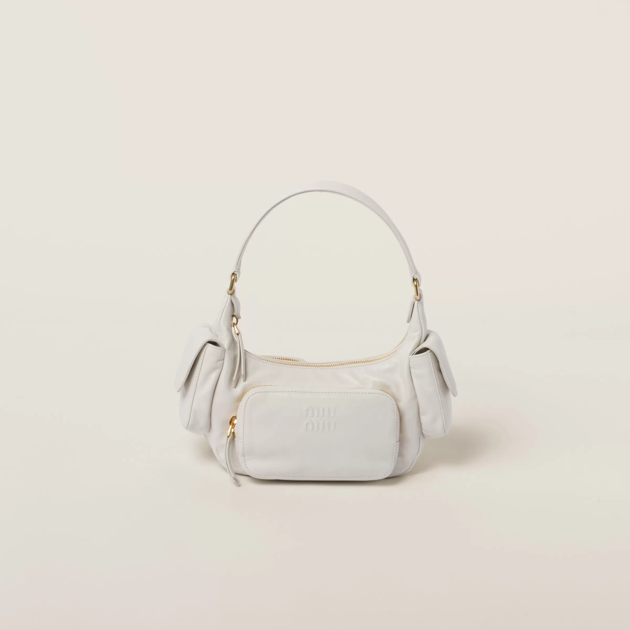 Miu Miu Nappa Leather Pocket Bag |