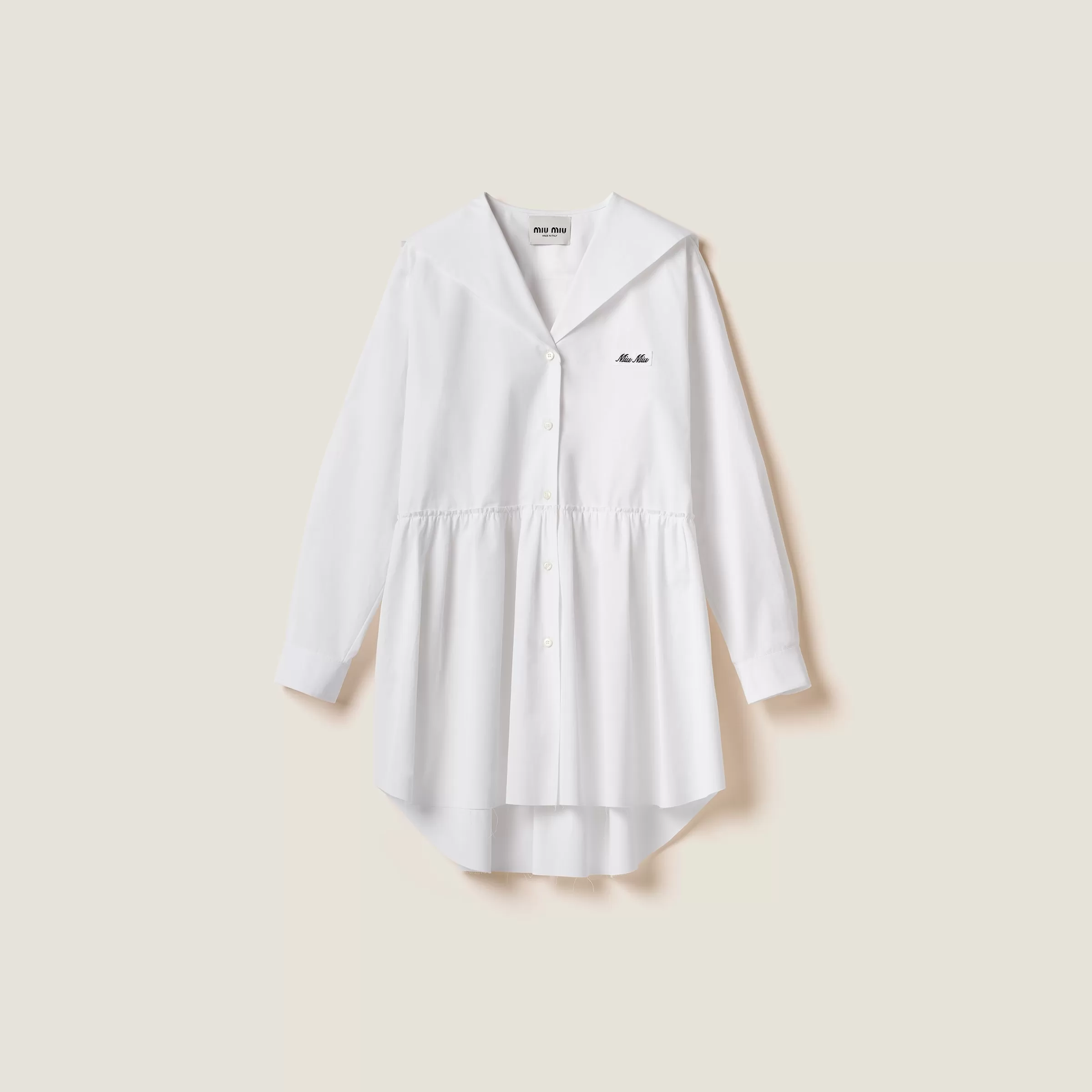 Miu Miu Poplin Dress |