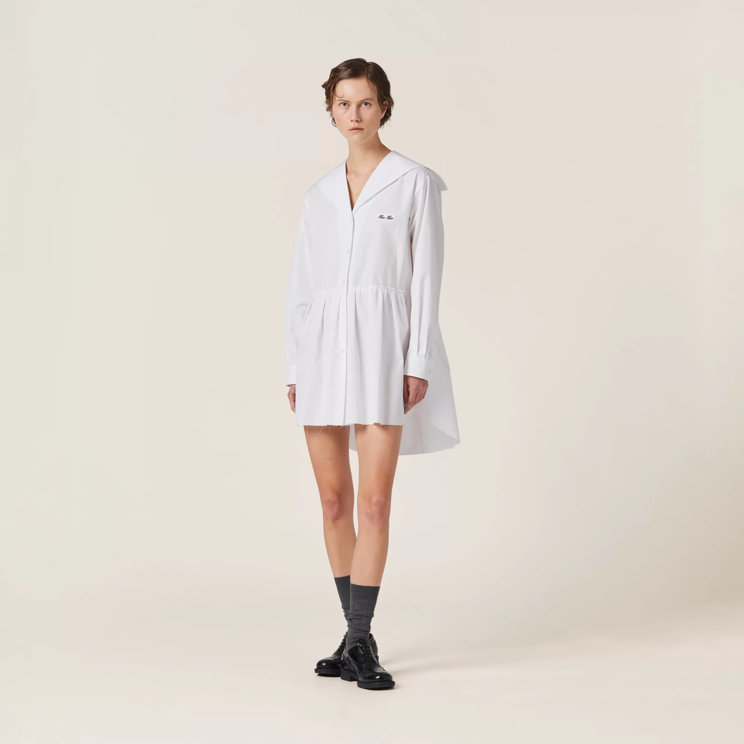 Miu Miu Poplin Dress |