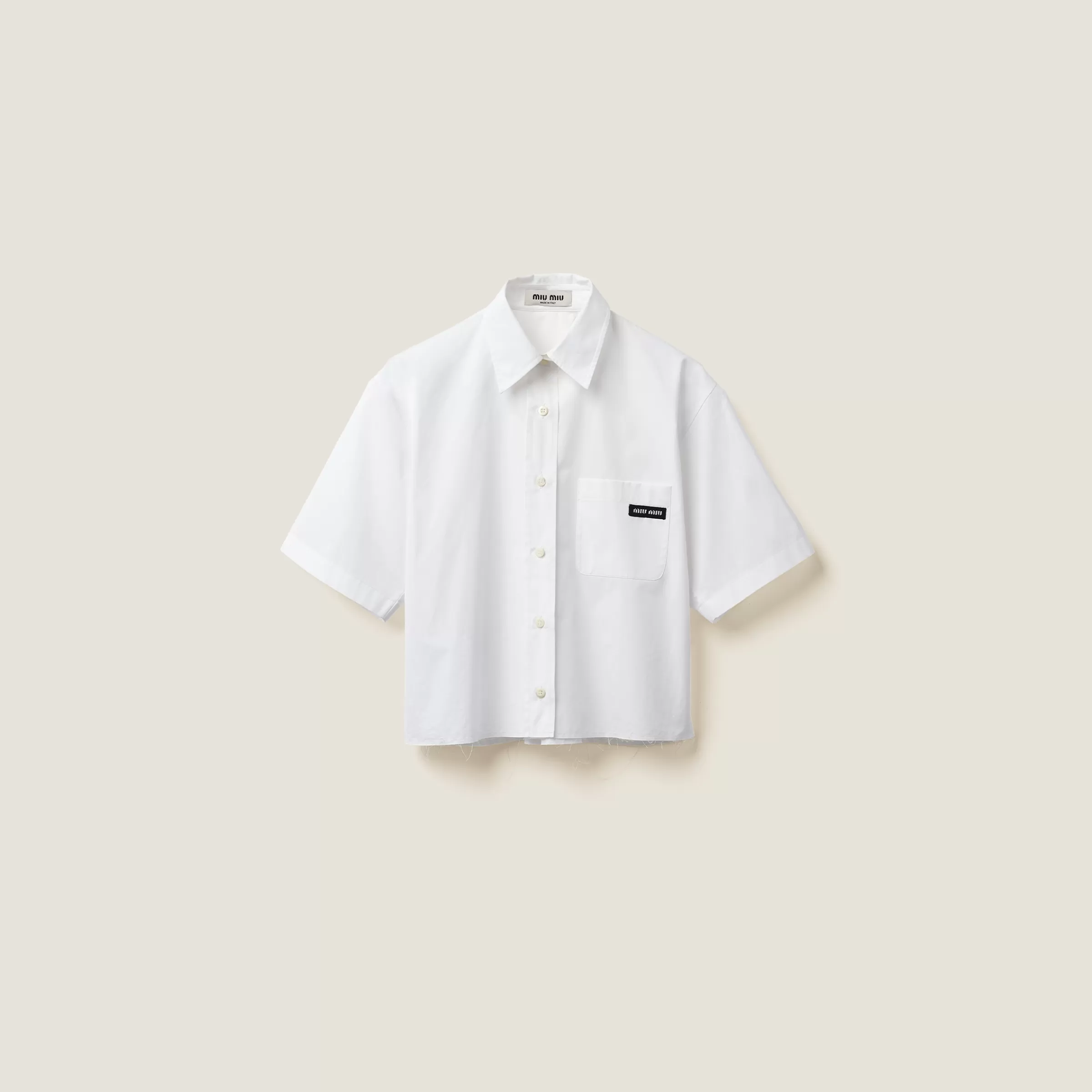 Miu Miu Poplin Shirt |