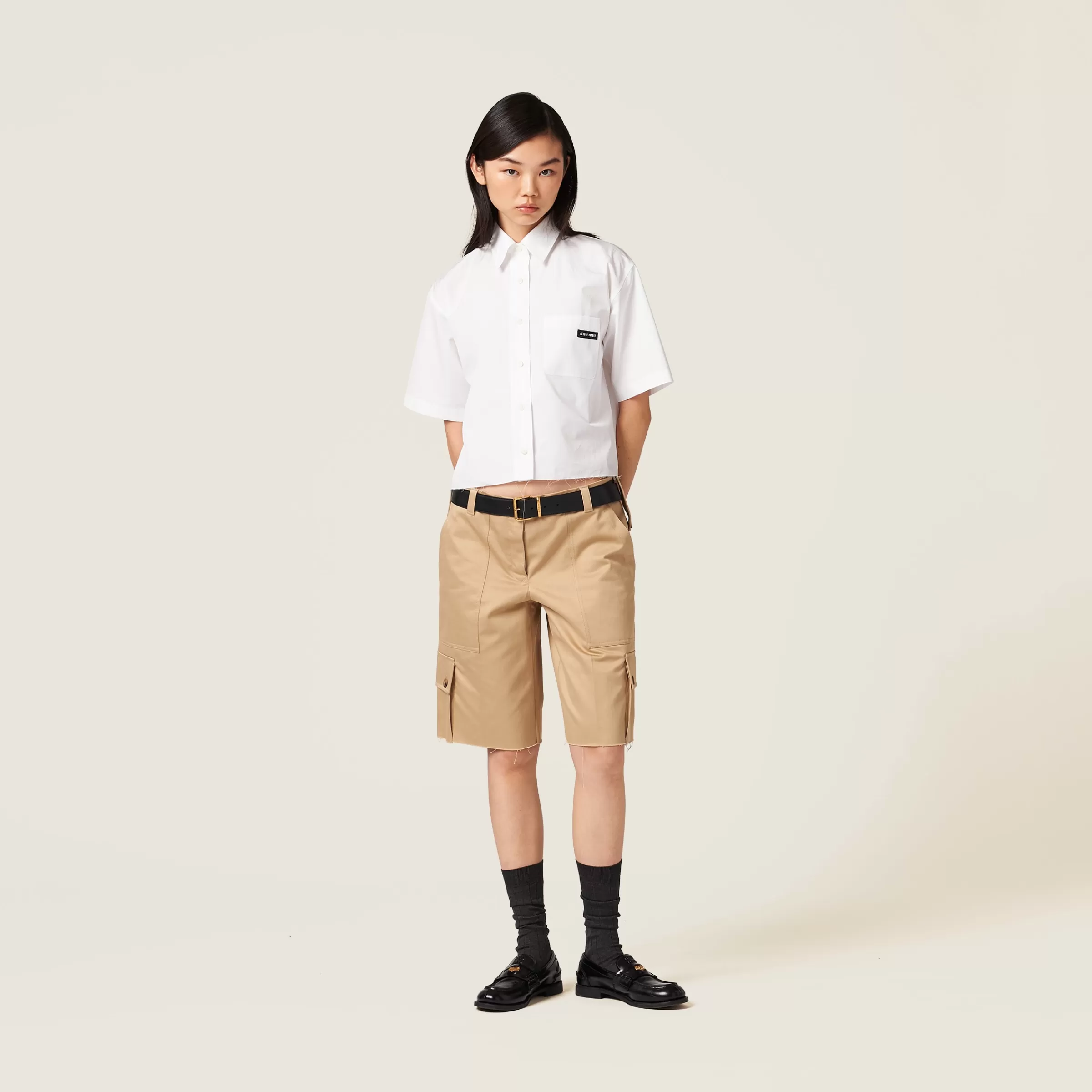 Miu Miu Poplin Shirt |