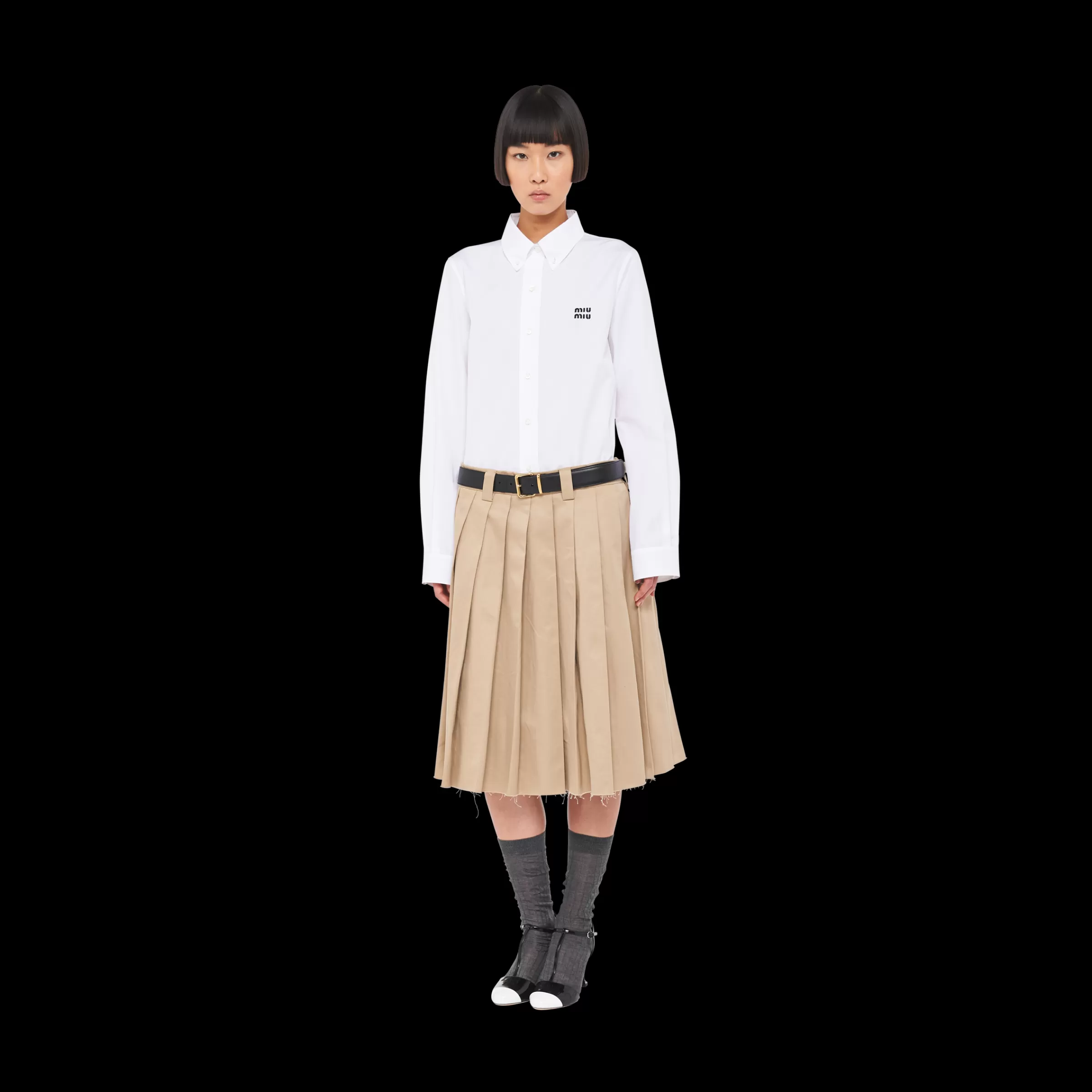 Miu Miu Poplin Shirt |