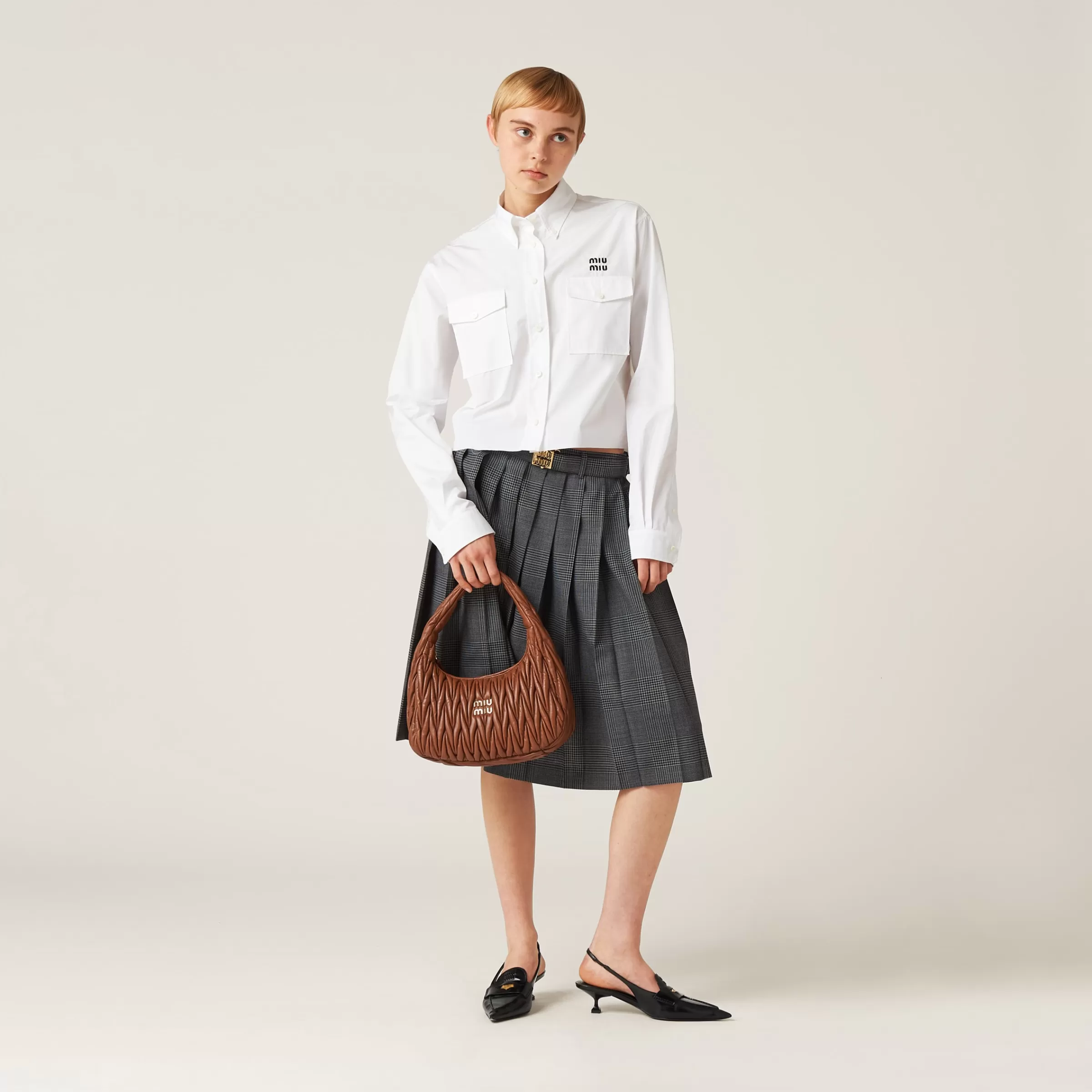 Miu Miu Poplin Shirt |