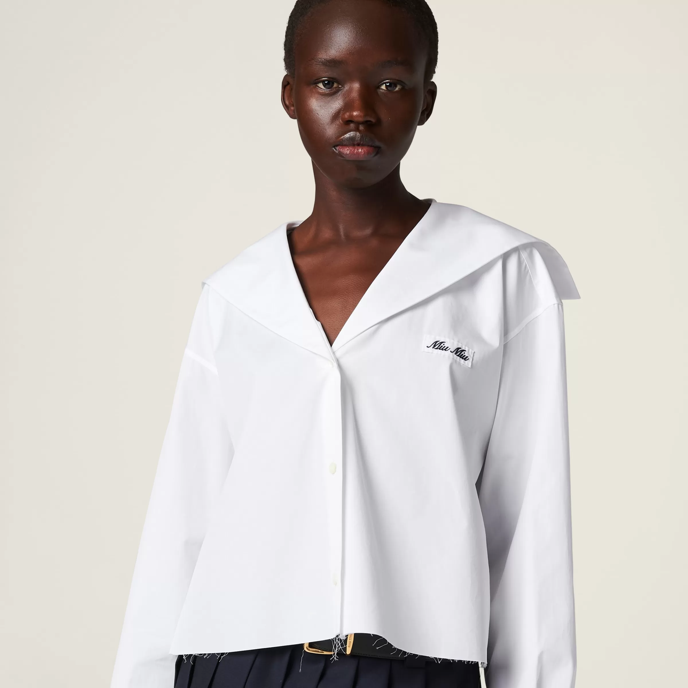 Miu Miu Poplin Shirt |