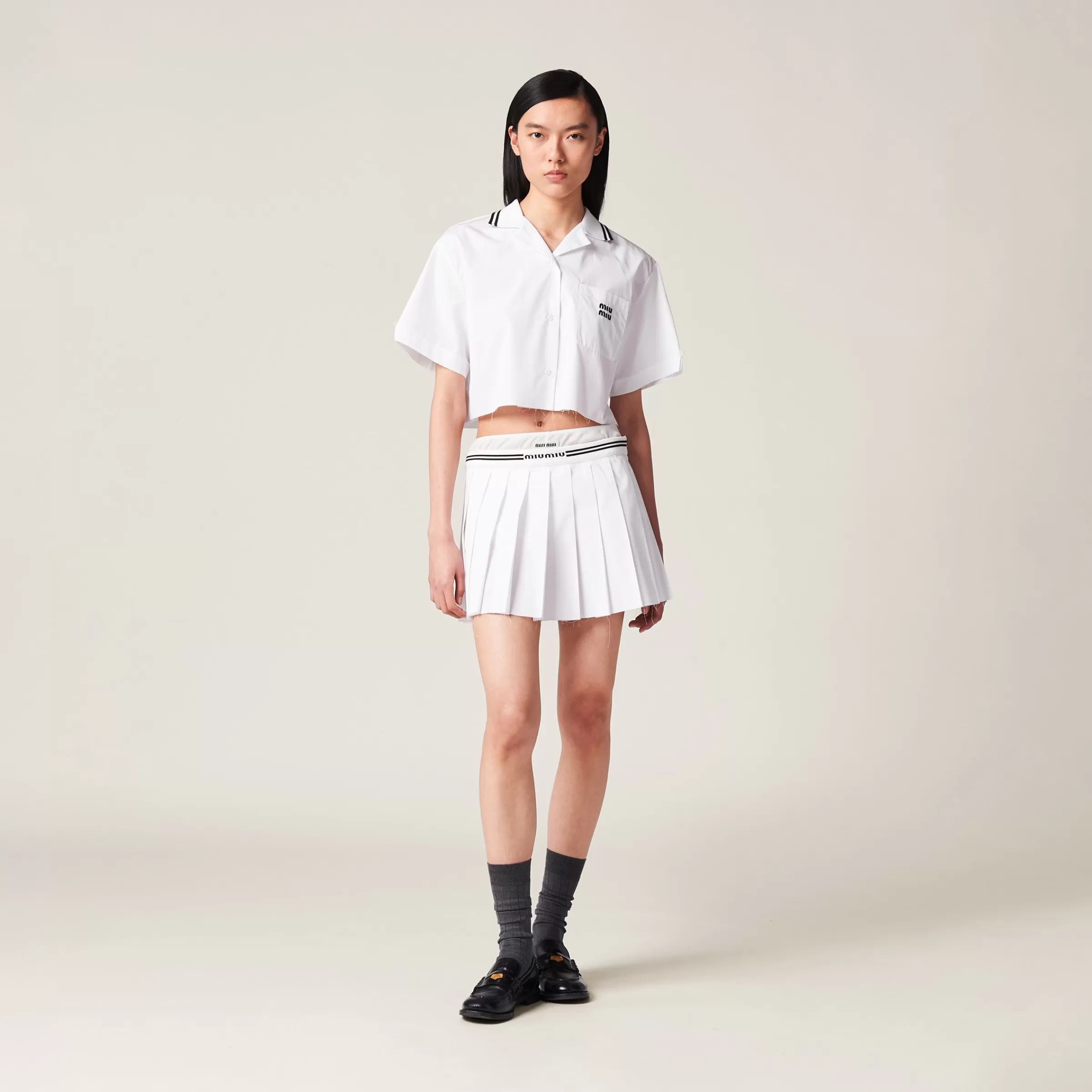 Miu Miu Poplin Shirt |