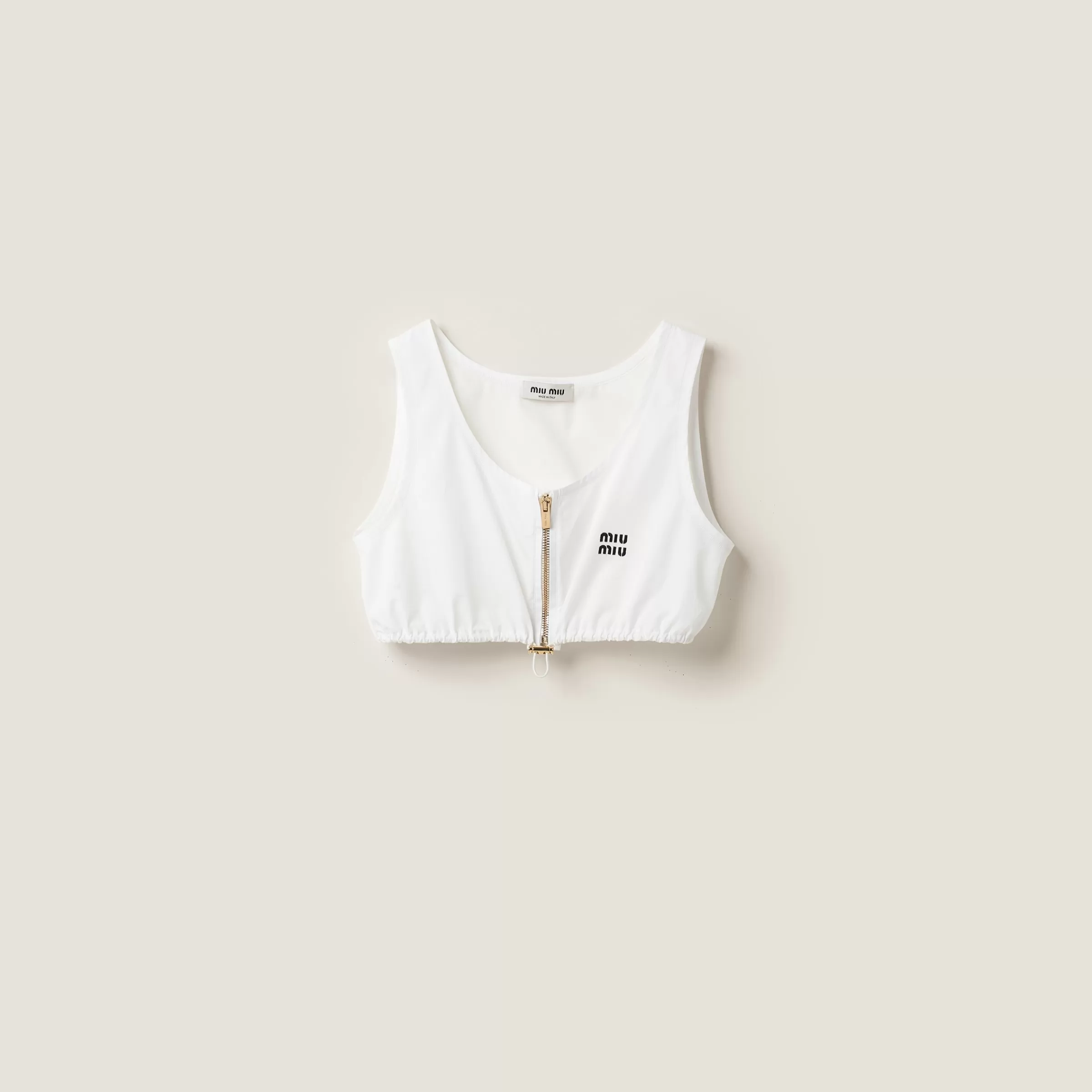 Miu Miu Poplin Top |