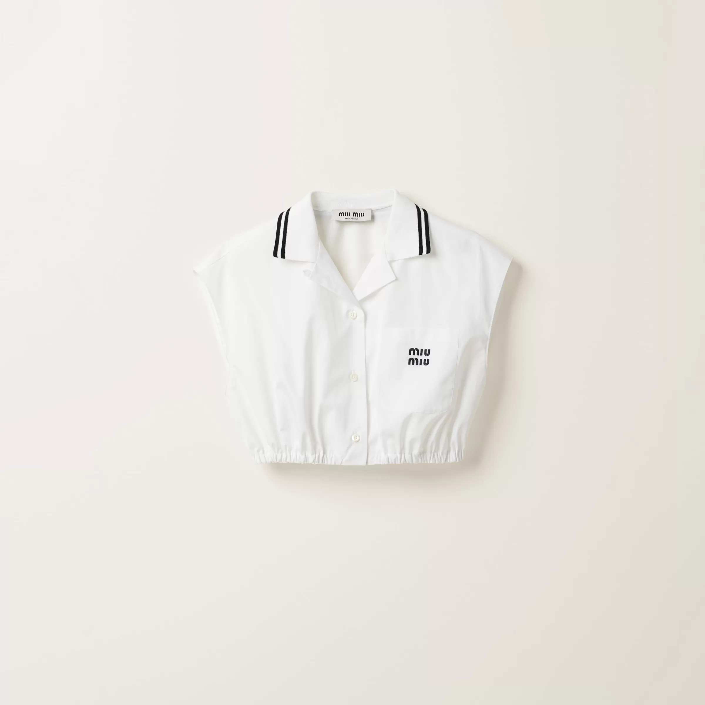 Miu Miu Poplin Top |