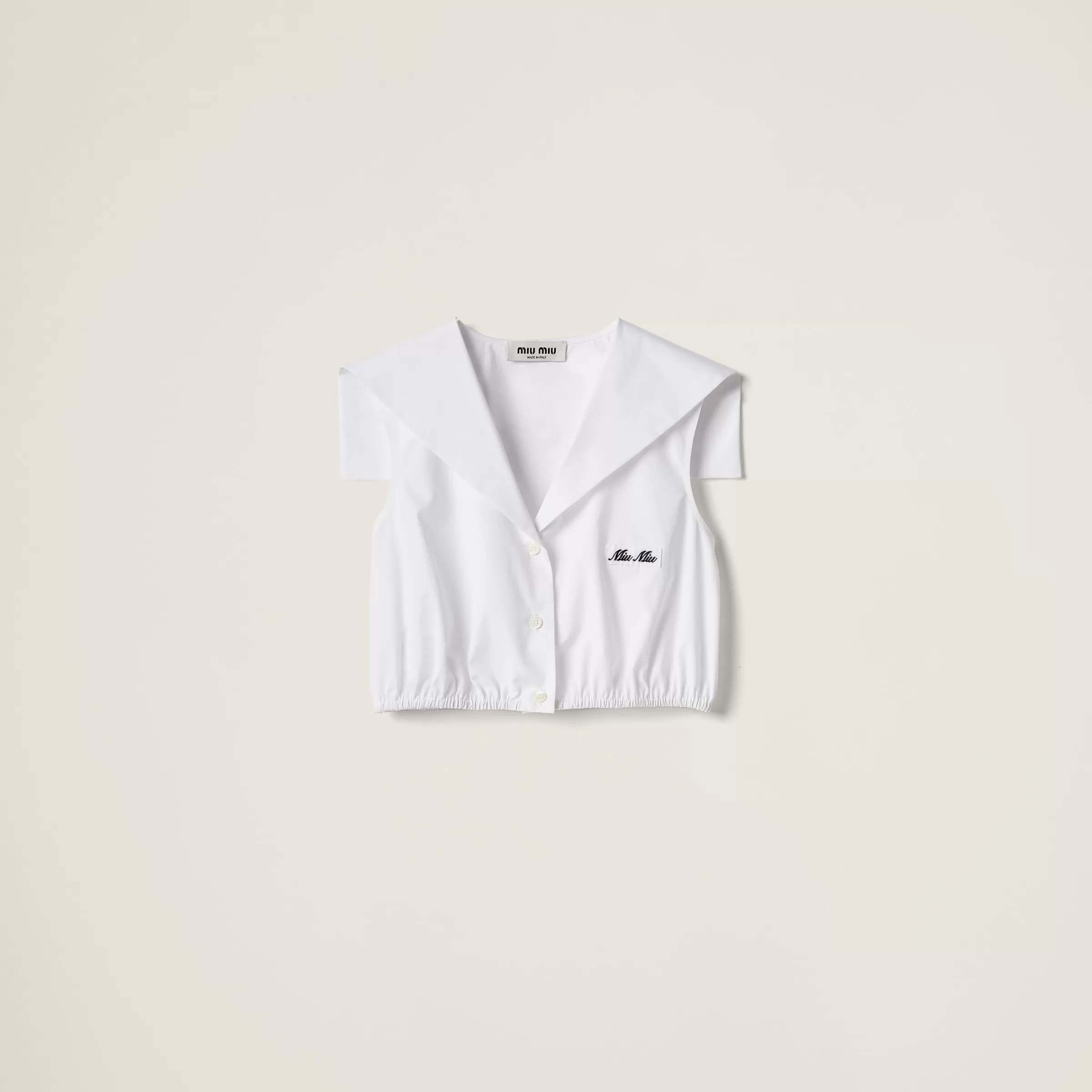 Miu Miu Poplin Top |