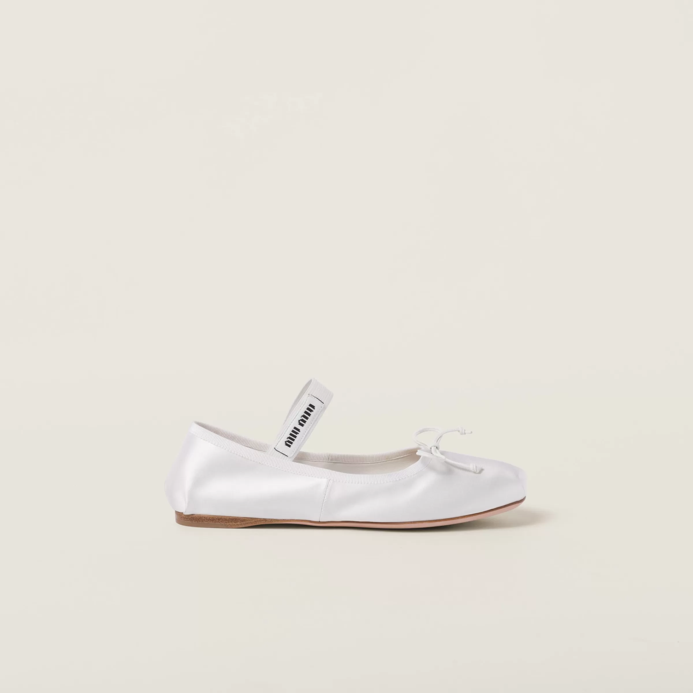 Miu Miu Satin Ballerinas |