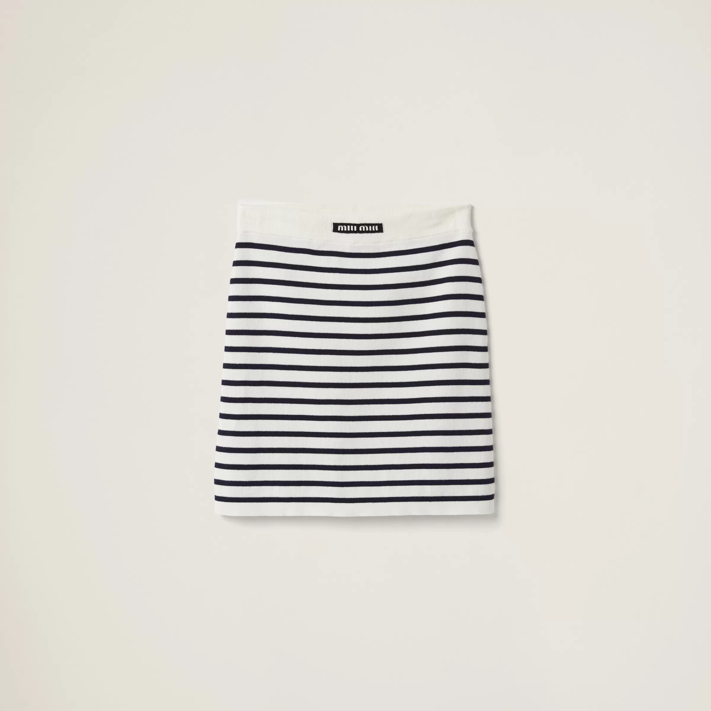 Miu Miu Cotton Miniskirt |