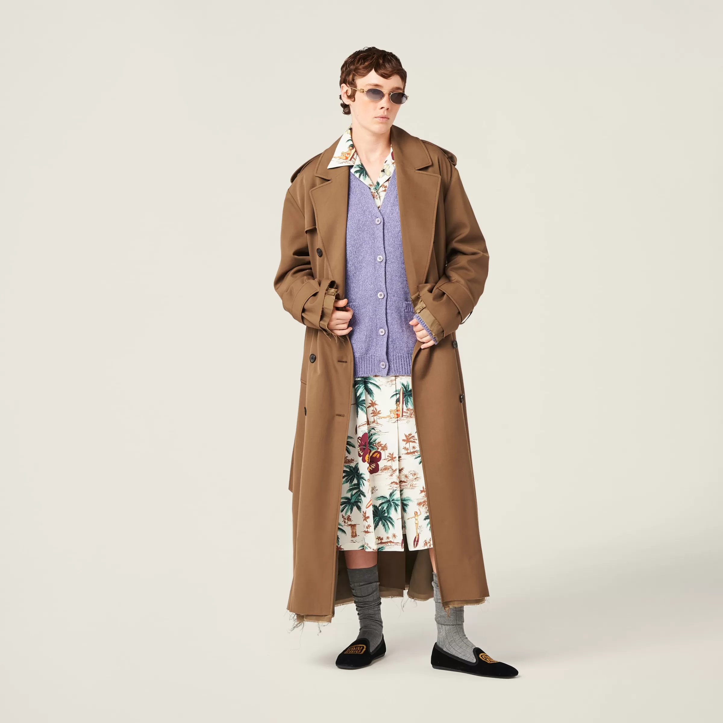 Miu Miu Wool And Cashmere Cardigan |